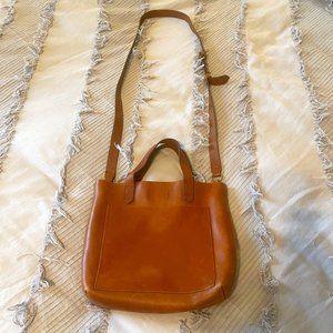 Madewell - small Transport Tote - Brown Leather